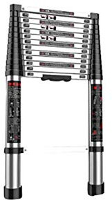 Telescoping Extension Ladder, Telescoping Ladder Extension Ladders Step Ladders Mini Aluminum Telescoping Ladder, Home Telescopic Ladder Multi-Purpose With One-，Style7