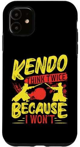 Hülle für iPhone 11 Kendo-Training Shinai Ninja Sinobi Schwertkämpfer Kendo