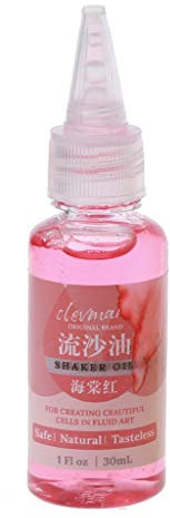 Peinture acrylique pré-mélangée à haute teneur en liquide avec huile de silicone (30 ml) pour verser