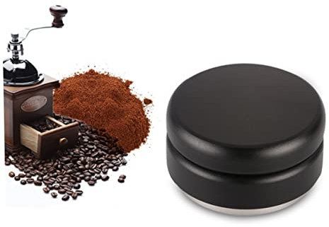 DECHOUS Coffee Tamper Steel Espresso Coffee Espresso Machines Cup and Lid Holder Drip Coffee Machine Manual Coffee Grinder Handle Automatic Coffee Machine Coffee Supply Distributor Black