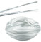 Urcianow 20M PVC Cable Transparente 2 Hilos 0,08 mm² PVC Flexible Transparente Cable 28AWG Paralelismo Transparente para Instalar Electrodomésticos de Baja Potencia