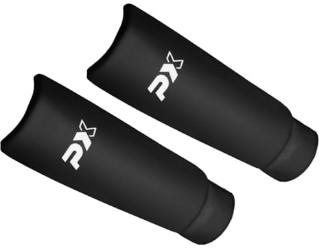 PHOENIX Budosport PX Unterarmschoner Comfort schwarz - Karate Taekwondo Kampfsport - Ergonomische Passform geeignet für Wettkampf und Training