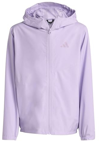 adidas Unisex Kids Terrex Kids Multi 2 Layer CLIMAPROOF Rain Jacket, powder plum/powder plum, 5-6 Years