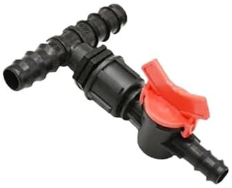 Casetlong Raccord de Tuyau d'arrosage en T de 1 3/4 à 1/2 avec réducteur de Robinet et séparateur d'eau 16 mm 20 mm 25 mm avec connecteur d'eau du Robinet(1 inch to 1I2)