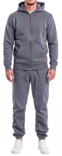 CUBAIANS Vinales Herren Jogging Anzug Grau Gr. XXL