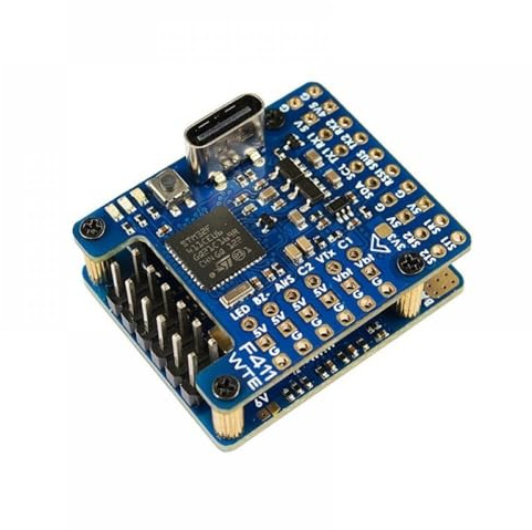 KFJHTWG F411-WTE Flight Controller mit OSD 2~6S Barometer kompatibel mit Drohnenteilen Kompatibel mit INAV Matek FLYWING Flugzeugmodelle