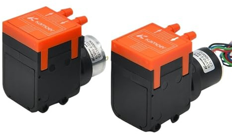 1 pz 1,8 l/min KLVP2 pompa a vuoto a membrana 3,7 V spazzola singola testa/motore BLDC, pompa a membrana di aspirazione a pressione negativa