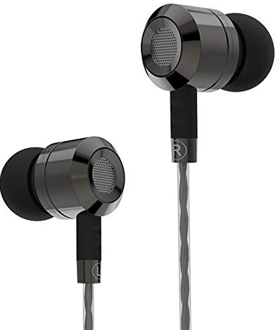 Okun Earphones for Music Players Tablet PC,Okun G50 HD Earphones Metal Noise Isolating Fit In-Ear Earphones Powerful Bass for Music Players Mobiles