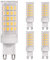 max K O M F O R T 5x G9 LED Leuchtmittel 7W 230V neutralweiß 4000K Lampen Stecklampe Halogen Ersatz SMD 750 Lumen 5er Pack DE-Händler