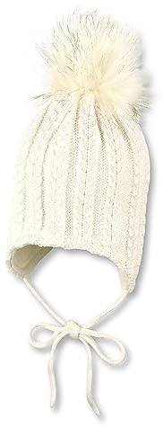 Sterntaler Unisex Baby Strickmütze StrickMütze, Ecru, 41 EU
