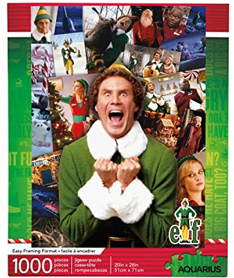 Buddy - Der Weihnachtself Puzzle Collage (1000 Teile)