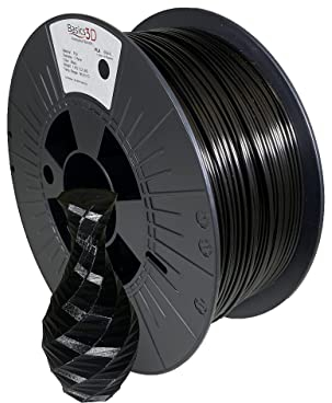 Basics 3D Professionelles 3D-Drucker-Filament, PLA, schwarz, 1,75 mm, 1,0 kg