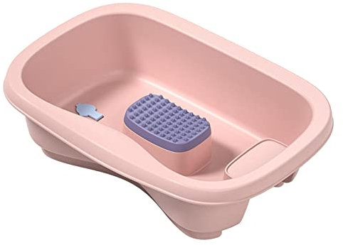 Sharplace Shampoo-, Kissenablageschale zum Haarewaschen im SPA- für Schwangere und Behinderte, ROSA