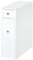 HOMCOM Meuble pour Toilette Salle de Bain avec Rangement Papier Toilette - 2 tiroirs Organisateur en MDF - 17 x 48 x 58 cm