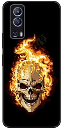 Auotu Hülle Mit Kamera Schutz Soft TPU Silikon Case Etui Tasche Cover für Vivo Y52 5G / Vivo Y72 5G Smartphone (Mode 7)