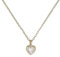 Ted Baker Hannela Crystal Heart Pendant Necklace For Women (Gold/Crystal)
