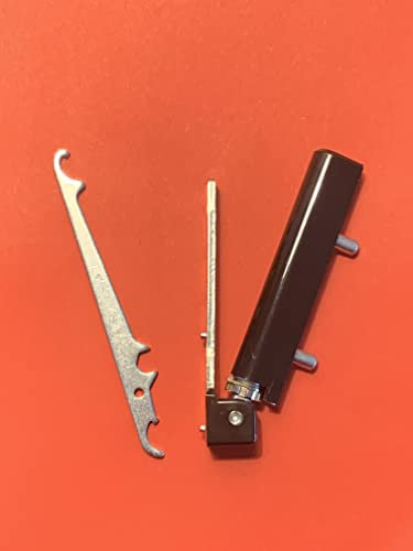 Aubi Ecklager Eckbock Schanier Reparaturecklager EW001 + EB005 (braun)