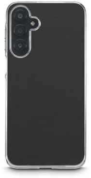 Hama Schutzhülle für Samsung Galaxy A16/A16 5G Always Clear, Flexibles TPU, transparent, Anti-Vergilbungsbehandlung, erhöhte Kanten, deckt die Seitentasten, Kratzfest