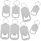 PRETYZOOM 1 Juego Llavero Abrebotellas Destapador De Cerveza Abrebotellas Cerveza Embudo Abrebotellas Clave Frío Llavero Resistente Al Desgaste Abrel De Cerveza Aleación De Aluminio 8 Piezas