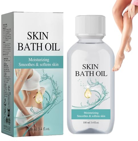 Skin Softer Bath Oil, Moisturizer & Nourishing, Tightening and Lifting Sagging Skin, Smooth & Softens Skin, for supple Smooth Skin, Brightening & even Skin Tone, Lightweight and Non-Greasy (1pcs)