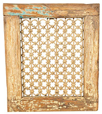 Biscottini Finestra Finestrina Grata in Legno Massello E in Ferro Antica E Vecchia Medievale con Telaio da Interno O da Esterno