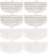 JORAIR Steam Mop Pads Replacement Compatible with Bissell Powerfresh Steam Mop 1940 1544 2075 1440 1806 Series, Model 1940a 19402 19404 19408 19409 1940f 1940q 1940t 1940w B0017 B0006, 8 Pack