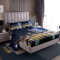 Loussiesd New York City Bettwäsche-Set, Amerika-Stil, Bettwäsche-Set, Stadtblick, Spannbetttücher, 4-teilig, enthält 1 Bettlaken und 1 Bettlaken mit 2 Kissenbezügen, weiches Kingsize-Bett