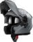 Westt Casque Modulable - Casque Moto Intégré Casque Quad avec Double Visière - Casque Moto Homologué Modulable Casques Integraux pour Moto Gris S (55-56cm)