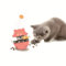 SUJAYU Katzen-Leckerli-Spender Tumbler Interaktiver Puzzle-Futterspender Katzensnacks Versuchungen Ball Futter Puzzle Spielzeug
