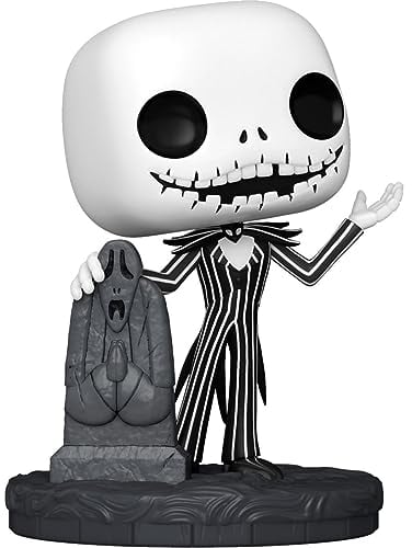 Funko Pop! Disney: The Nightmare Before Christmas 30th - Jack Skellington mit Gravestone - Vinyl-Sammelfigur - Geschenkidee - Offizielle Handelswaren - Spielzeug Für Kinder und Erwachsene