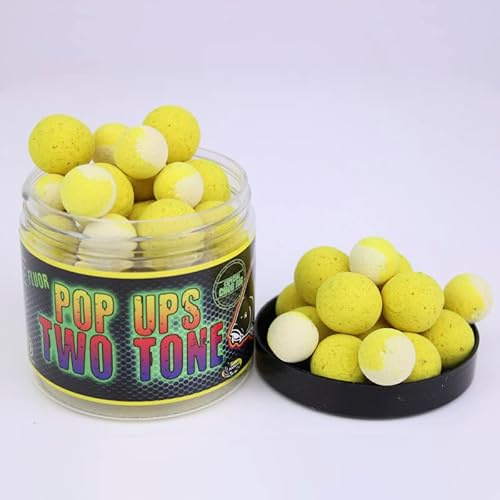 Fluor Two Tone Pop Ups Boilies 14/20mm Pro Elite Baits | Cebos Pesca Carpa | Artificial Baits Carp