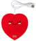 Legami - Scalda Tazza Usb, Warm it up, 10x10 cm, in Vinile, Ideale per Tazze e Bicchieri con Fondo Piatto, Ingresso USB, Tema Heart