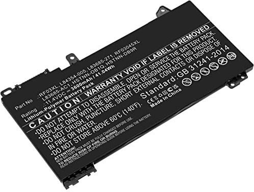 CoreParts Laptop Battery for HP 41.04Wh 11.4V 3600mAh, MBXHP-BA0308