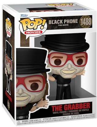 Funko POP! Movies: Black Phone - the Grabber - 1/6 Odds for Rare Chase Variant - Collectable Vinyl Figure - Gift Idea - Official Merchandise - Toys for Kids & Adults - Movies Fans