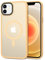CACOE Magnetisch Hülle für iPhone 12/12 Pro 6.1 Zoll,kompatibel mit MagSafe,Durchscheinende Matt Handyhülle Stoßfest Kratzfest Schutzhülle Cover