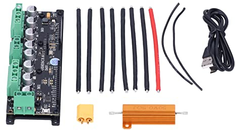Orenic Motorsteuermodul Dual Drive Controller Board, Bürstenloser FOC BLDC ODESC3.6 Basierend auf ODrive, Motorantriebsmodul Für Schritt- Und Gleichstrommotoren, Drehzahlreglermodul Für Präzise Motors