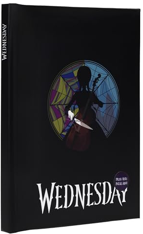 SD TOYS - Notizbuch mit Licht Roseton Wednesday