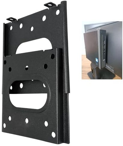 NOBER Computer Wall Mout Mini PC VESA Mount TV Monitor Brackets Easy Desk Compatible