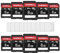 EASTBULL 8GB 10-Pack of SD Cards, Class 10 U1 V30 High-Speed 100MB/s Read SDHC Memory Card for Camera, with 10 Mini Cases and 2 Adapters (8GB, 10 in a Pack)