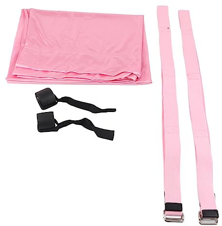 POENVFPO Aerial Strap, Beinstreckergurt Yoga Stretching Strap Yoga Swing Sling Backbend Trainingsgürtel für Tanz Aerial Yoga Ballett (PINK)