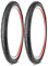 20 Inch Bike Tyres: 2-Pack 20 x 1.75/1.50 60 TPI Replacement Bike Tire Puncture-Resistant Compatible with Folding Bicycle, BMX, Chopper Bike, E-bike