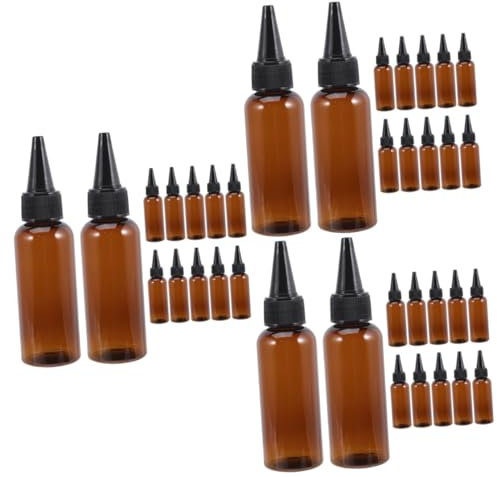 Baluue 36pcs Multi-purpose Squeeze Bottles for Hair Applicator Bottle Pump Oil Dispenser