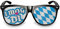 drucksda Partybrille mit Motiv I MOG DI | lustige Fun Brille in 3 Motiven | Accessoire für dein Oktoberfest Outfit | beklebte Sonnenbrille im bayrischen Style für Mottoparty, Fasching, Volksfeste