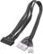 CPAOWEHF Cavo Prolunga Alimentazione GPU PCIe da 24 Pin A 18 Pin 10 Pin per Cavo Alimentazione della Scheda Madre Fanless GXTX 60 Cm 23 6 Pollici per Scheda Madre