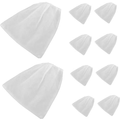 NOLITOY Professional Nail Dust Collector Bags 10 Pack Manicure Vacuum Cleaner Dust Bags