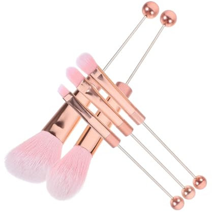 Ipetboom Kosmetikpinselset Mit Lidschattenpinseln Und Puderpinseln Für Make-up Weiche Borsten Und Metallgriff Für Komfortablen Gebrauch Für Damen Und Frauen