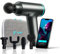 FLOW® ELITE GO Mini Massagepistole. Hochwertiges, leichtes & handliches Muskel Massagegerät mit 5 Aufsätzen, 4 Stufen, Drucksensor und USB-C für Entspannung und Schmerzlinderung