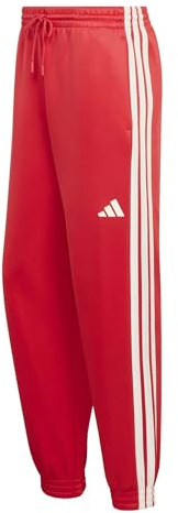 adidas Men's Workout Essentials All-Set 3-Streifen Hose, GEWIRKTES Material