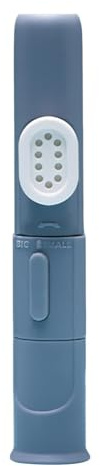 JISADER Kazoo Flöte, Instrument Zur Entwicklung Der Atmung für Die Musikalische Aussprache, Ergonomisches, Tragbares Werkzeuggerät, Geeignet für Kinder, Hellgrau