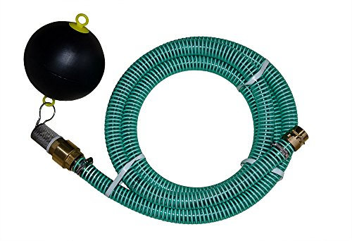 Sauggarnitur 1 Zoll 4m Saugschlauch schwimmende Entnahme NW25mm für Gartenpumpe, Hauswasserwerk & Zisterne, Längen 1m bis 25m﻿